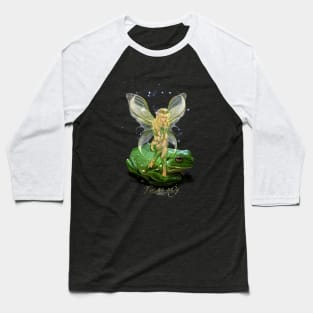 Tir na nOg Fairy and Frog Baseball T-Shirt